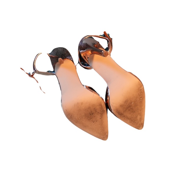 Steve Madden Light Copper Mirror Pumps - Picture 5 of 5